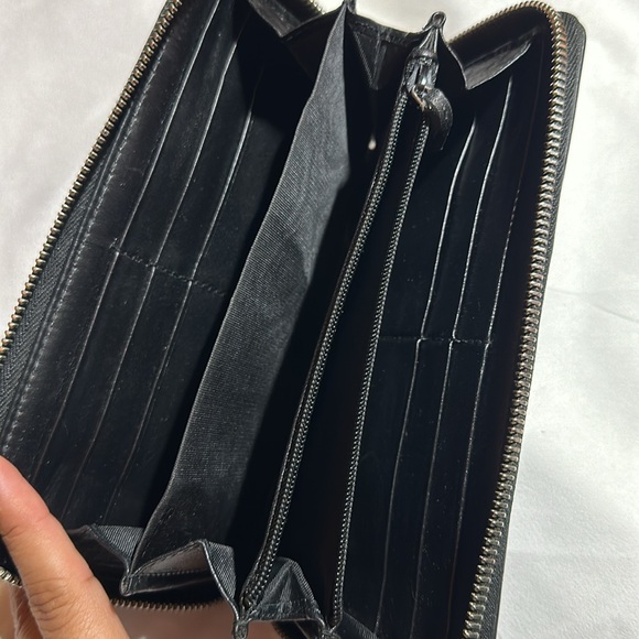 Black Gucci interlocking GG wallet - Picture 3 of 7